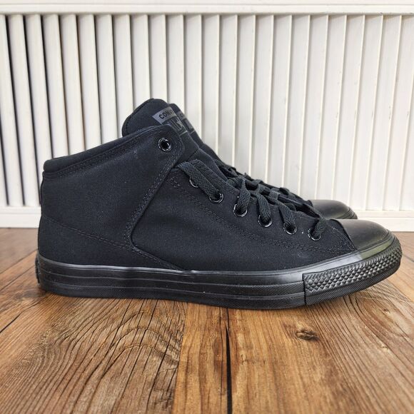 Converse Chuck Taylor High Street Hi Mens Sz 11 Black Canvas Skate Shoes 149432F main image 7